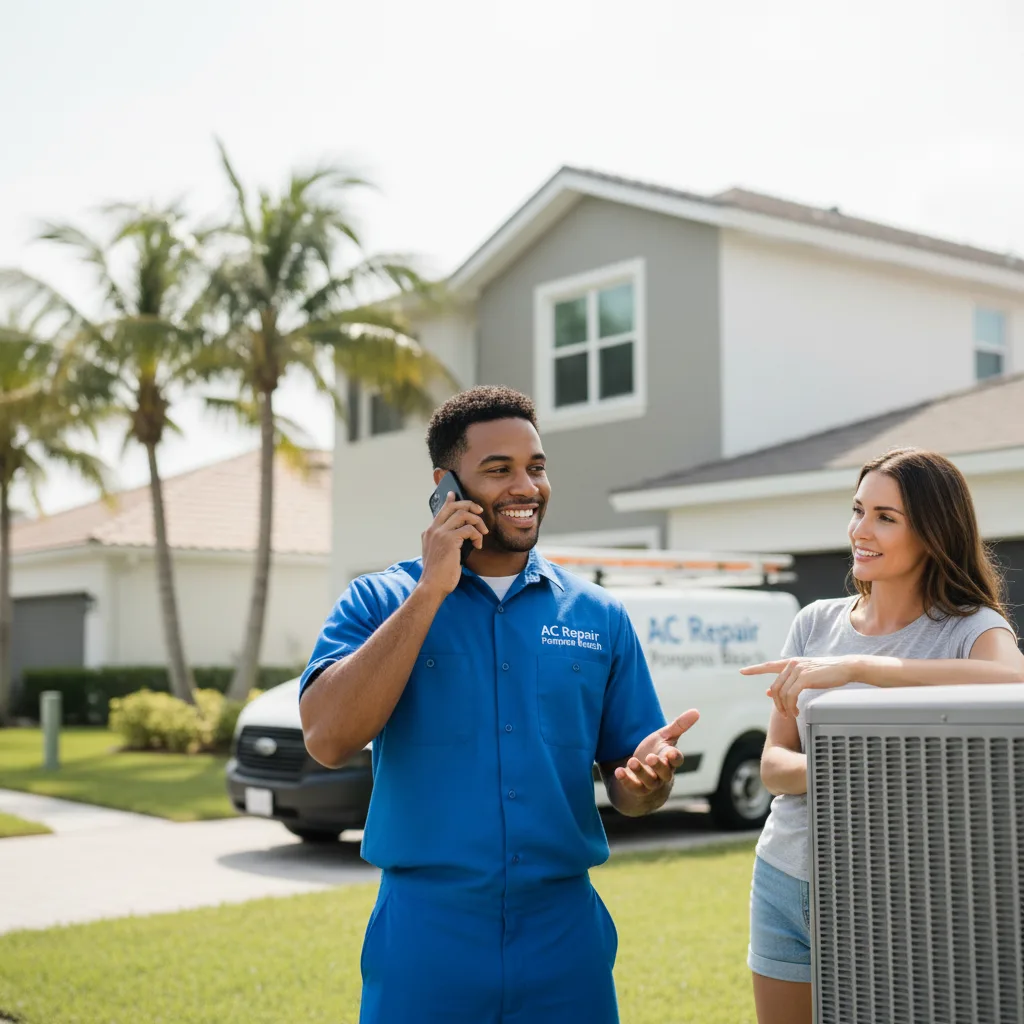 AC Repair Pompano Beach customer support in Delco